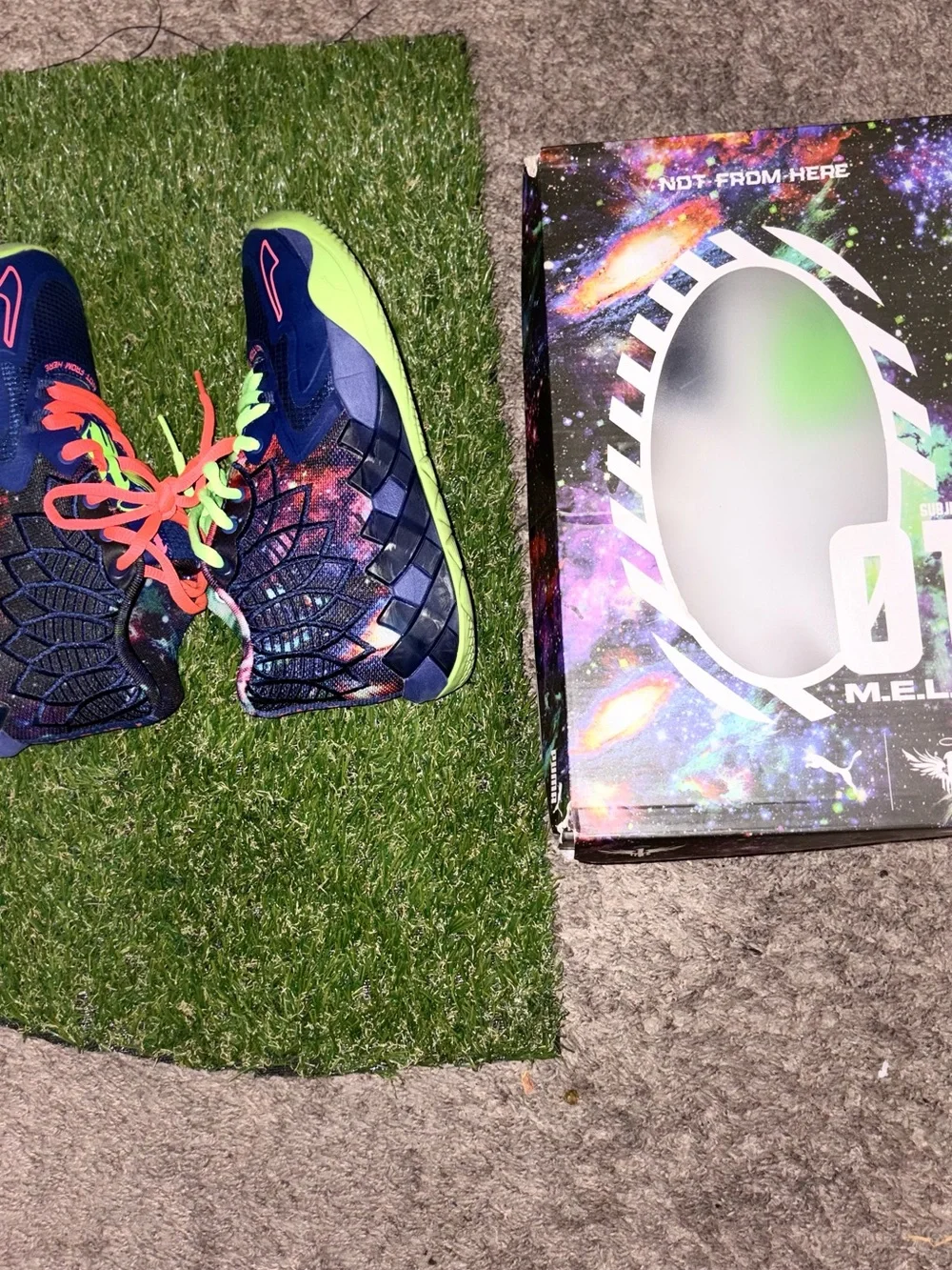 Puma lamelo MB1 galaxy basketball shoes
